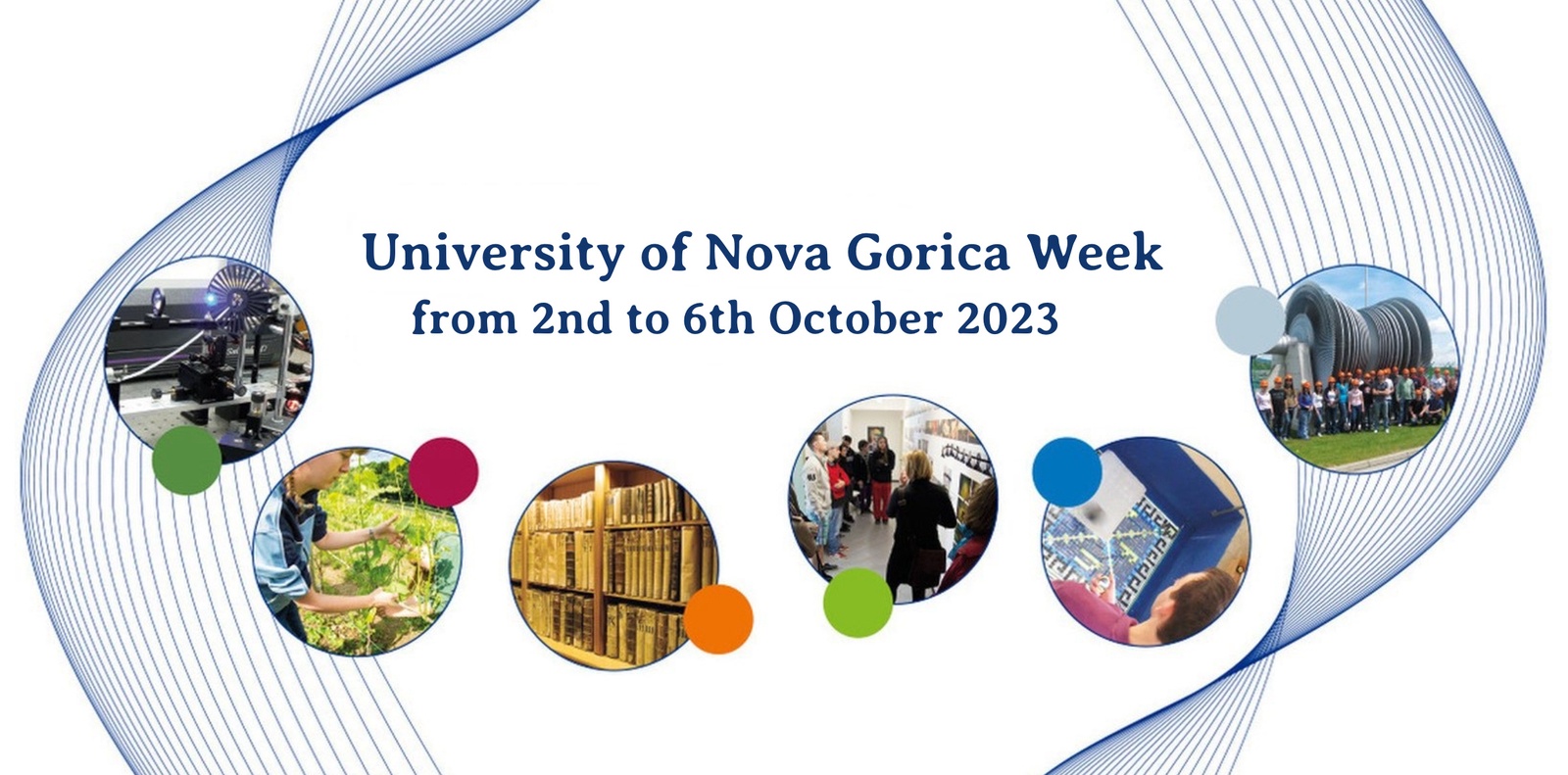 University of Nova Gorica Week, 2–6 October 2023