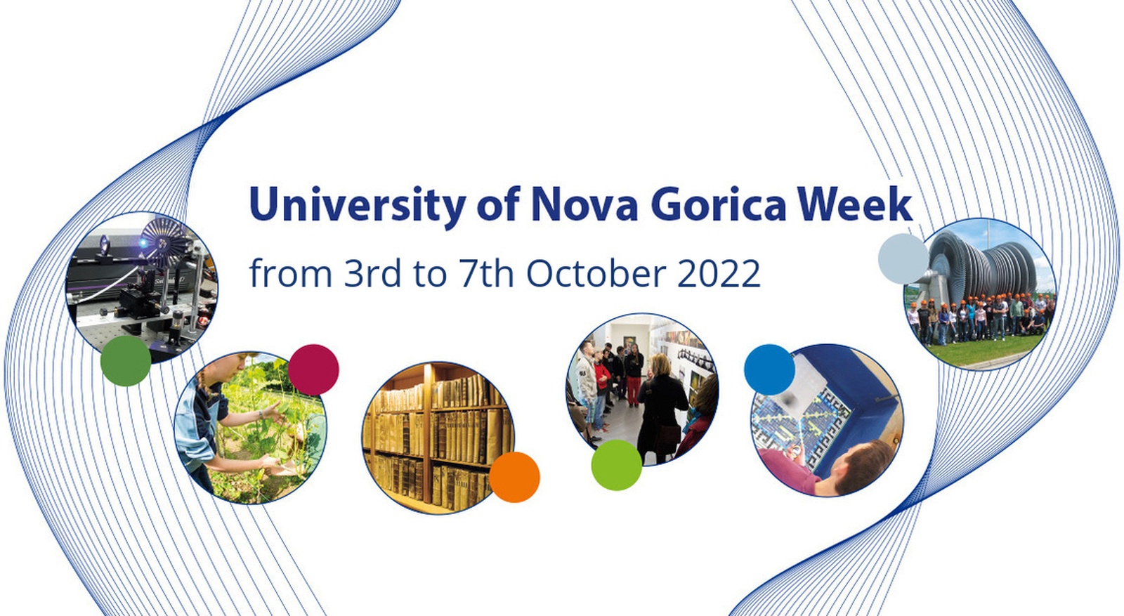 University of Nova Gorica Week, 3rd–7th October 2022