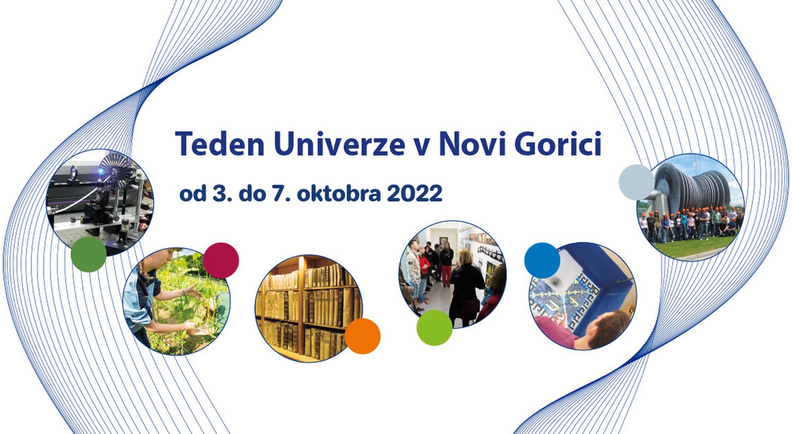 Teden Univerze v Novi Gorici, 3.–7. oktober 2022