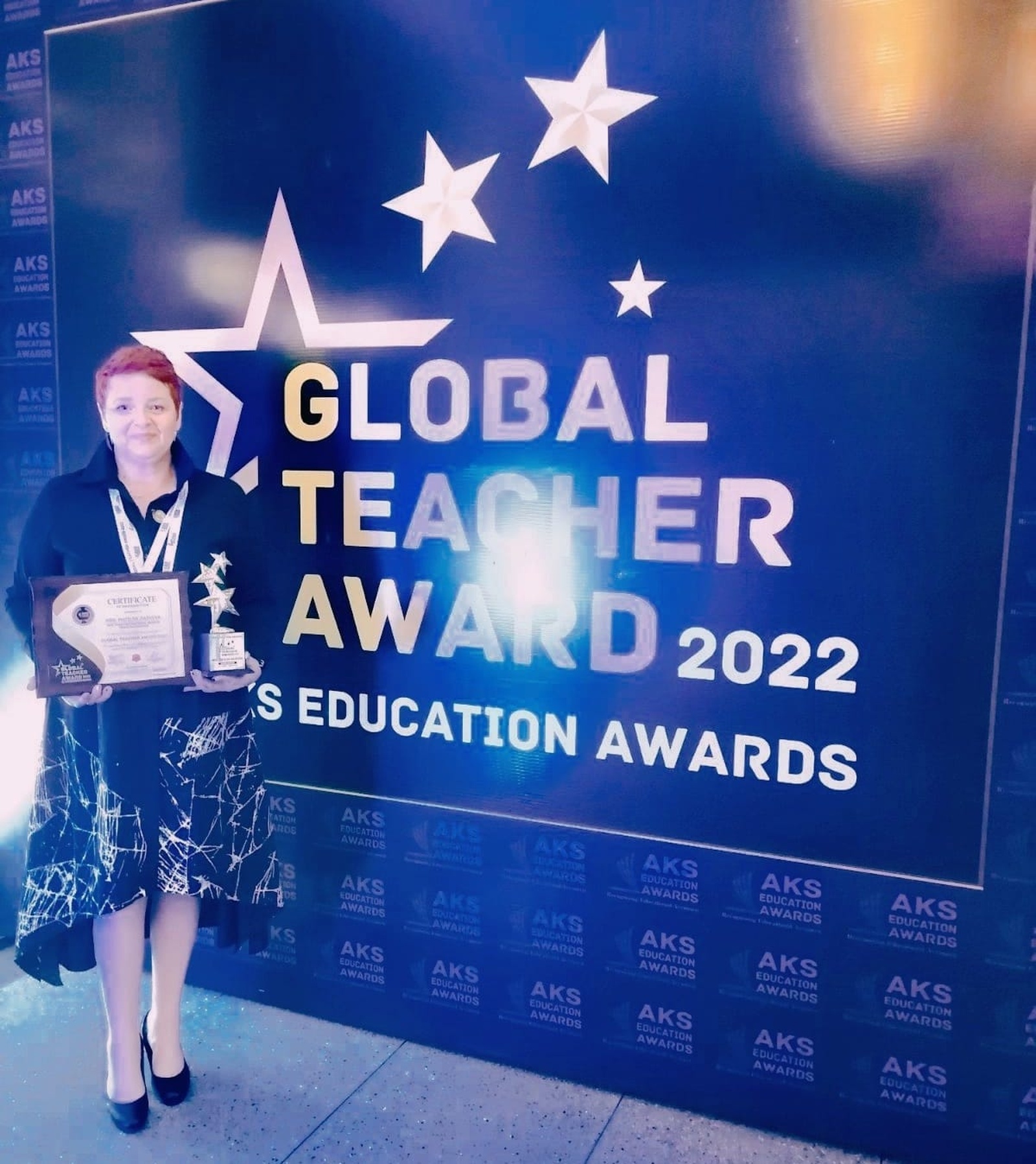 A student at the UNG’s School of Engineering and Management received Global Teacher Award 2022