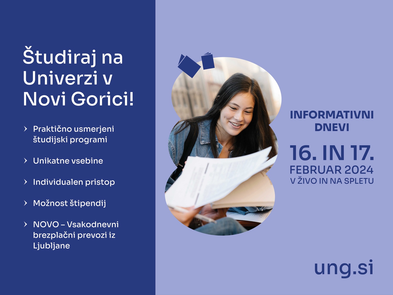 Informativni dnevi Univerze v Novi Gorici
