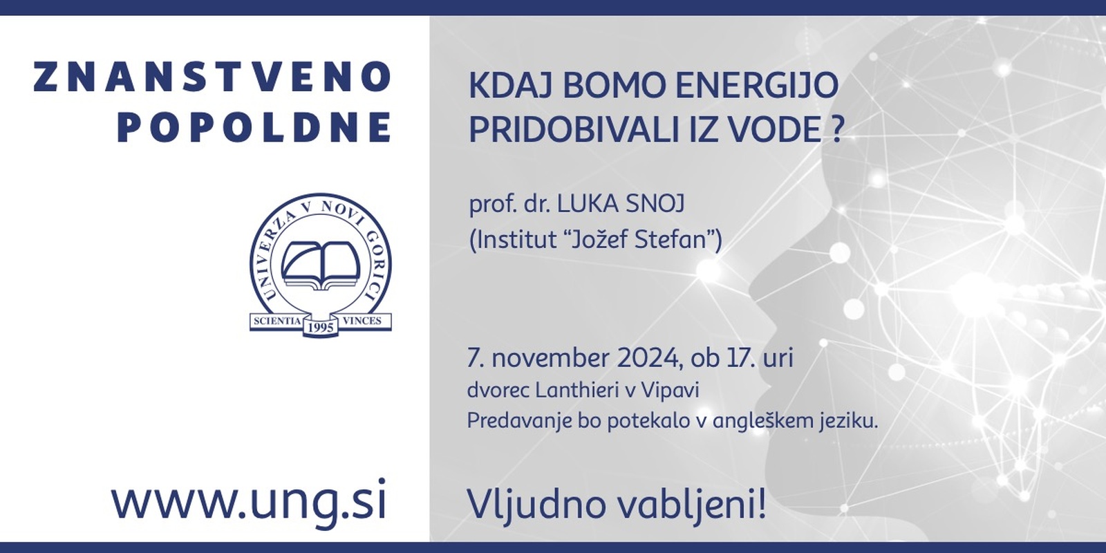 Kdaj bomo energijo pridobivali iz vode?