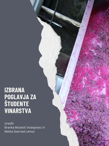 Publication cover: Izbrana poglavja za študente vinarstva