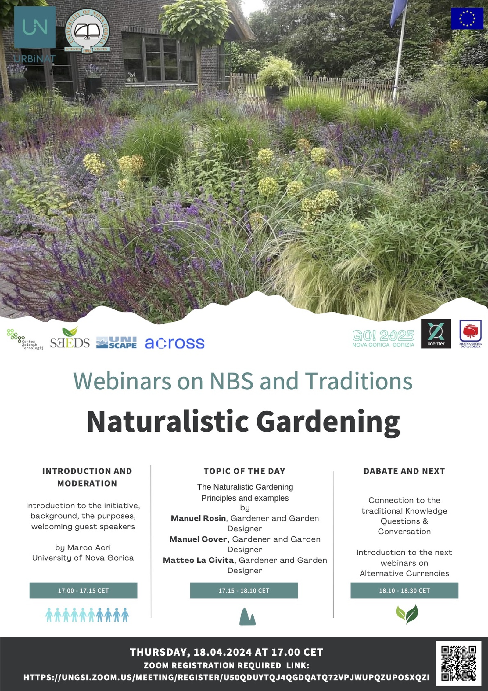 Invitation - Webinar Naturalistic Gardening