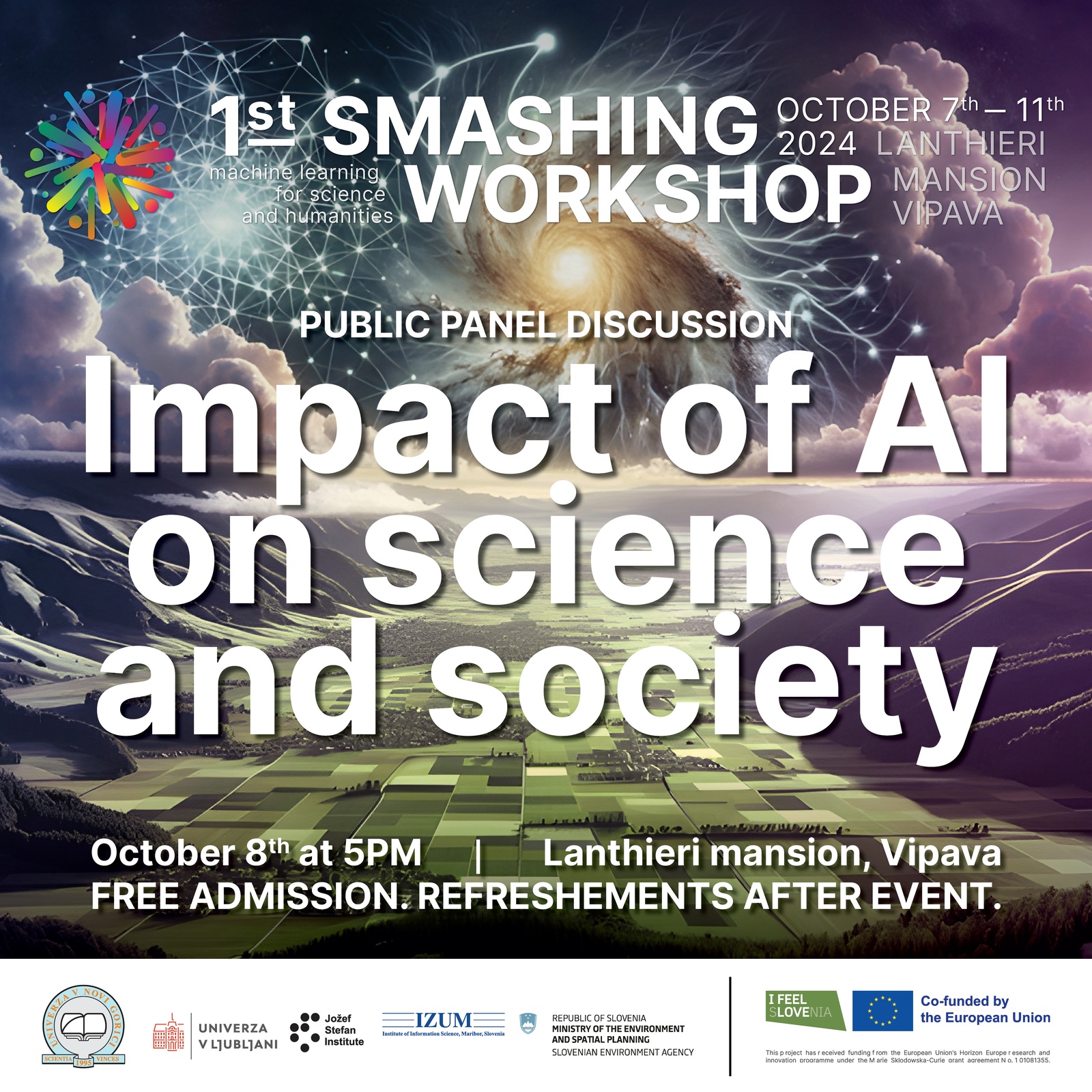 Public panel discussion Impact of AI on science and society