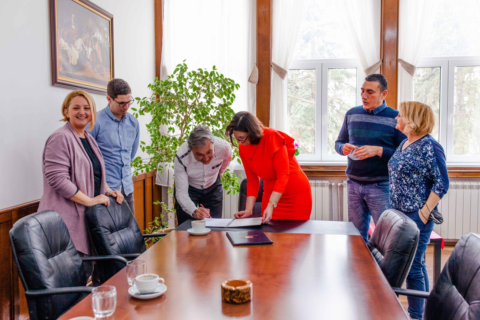 Podpis sporazuma o sodelovanju Univerze v Novi Gorici z Institutom za nuklearne znanosti »Vinča«