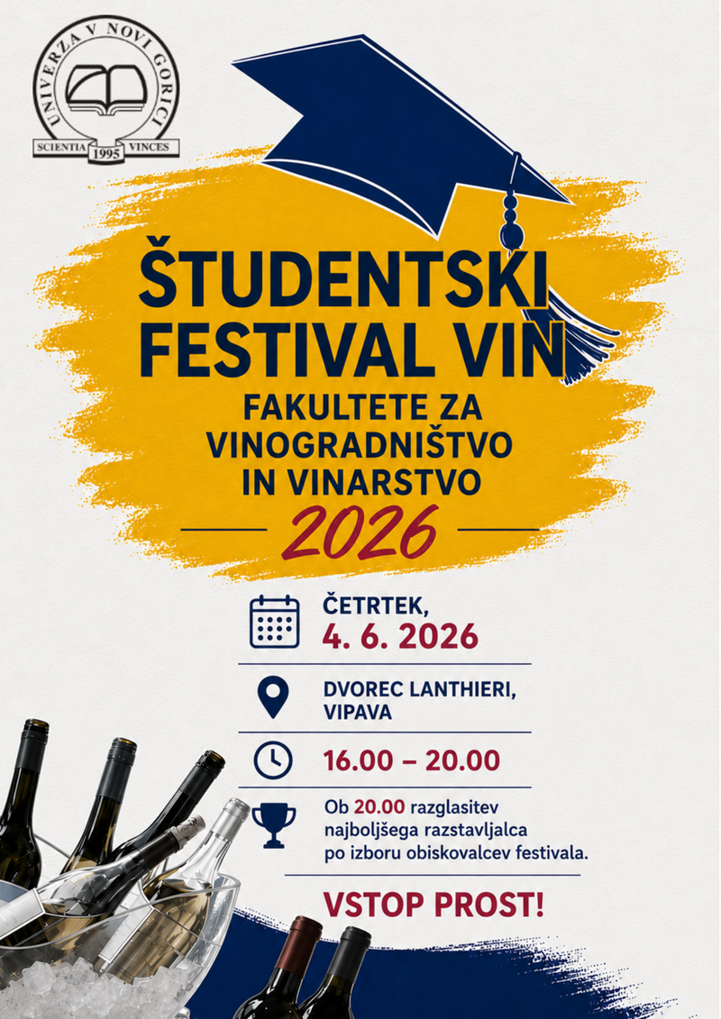 Vabilo na študentski festival vin 4.6.2026